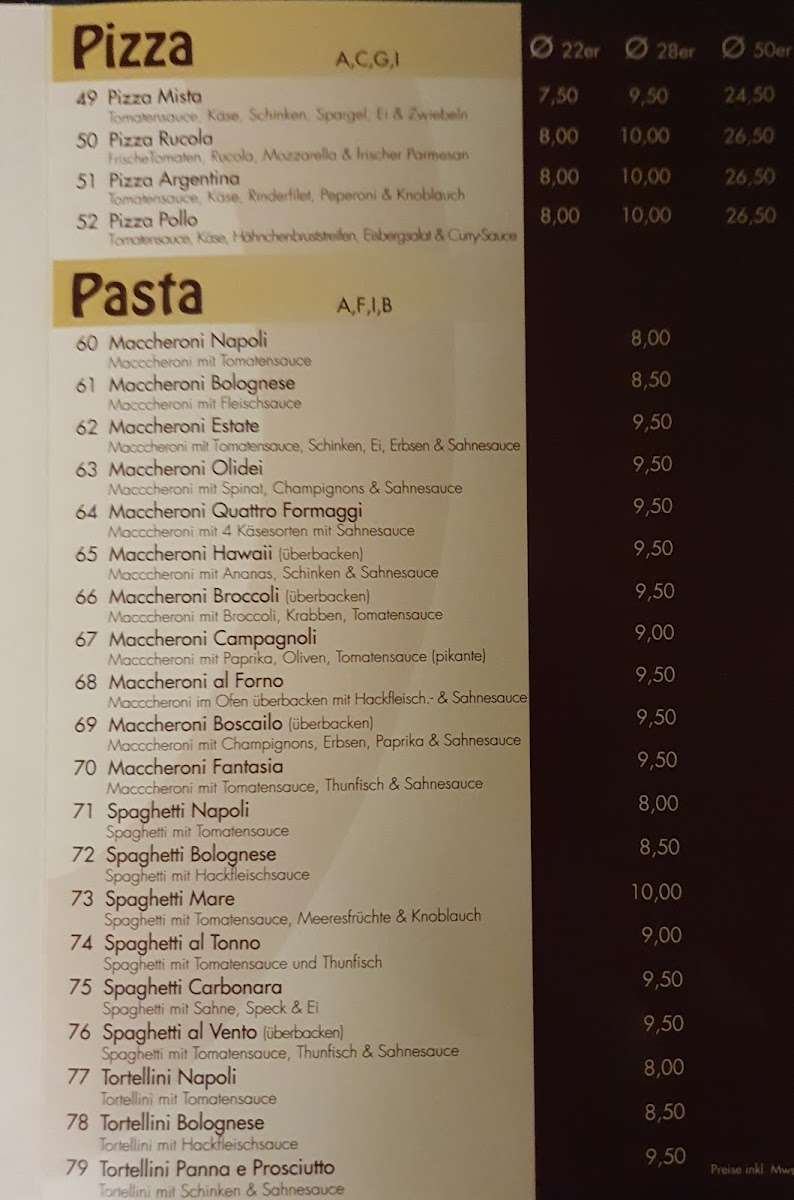 Menu Pizzeria Da Vito-5